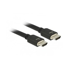 Delock HDMI-kabel 5m Sort
